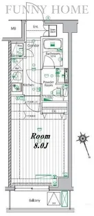 1Kの間取り画像