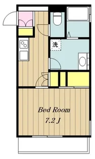 コンフォートエスト【1階】の間取り