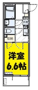 南新宿【1階】の間取り