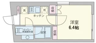 クーカイ・テラス祐天寺【3階】の間取り