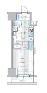 メインステージ十条II【4階】の間取り
