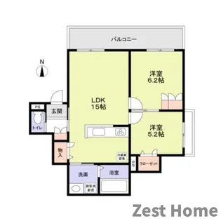 Grand Foresta N【3階】の間取り
