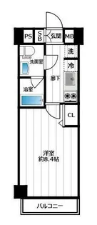 イアース本所吾妻橋【4階】の間取り