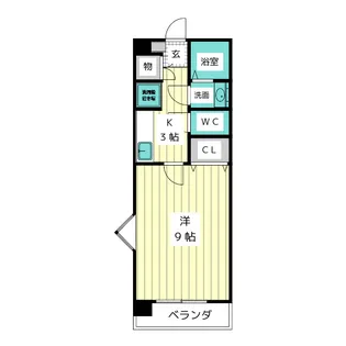 19ビル八事東【4階】の間取り