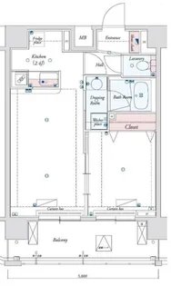 ウィスティリアときわ台【10階】の間取り
