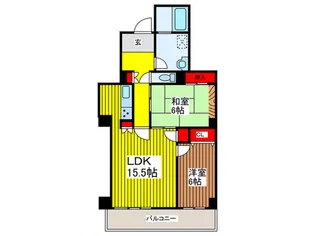 ノースピア上落合5号棟【18階】の間取り