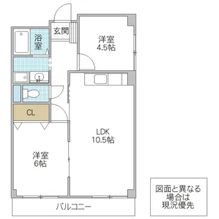 グランヒルズ備前町【3階】の間取り