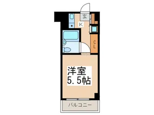 ルクレ青葉台【3階】の間取り