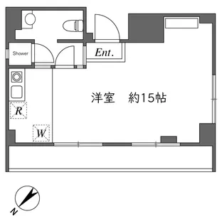 おおとりスカイホーム【6階】の間取り
