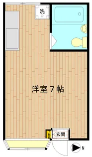 和田荘【1階】の間取り