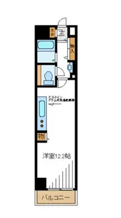 コーストワン【4階】の間取り