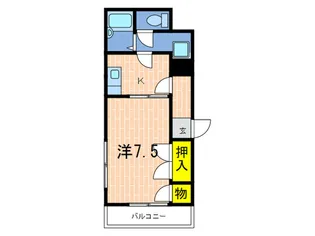 サンライズ大倉山【2階】の間取り