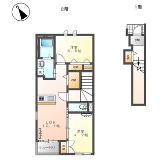 ステラ コート【2階】の間取り