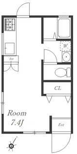 フォレストテラス【1階】の間取り