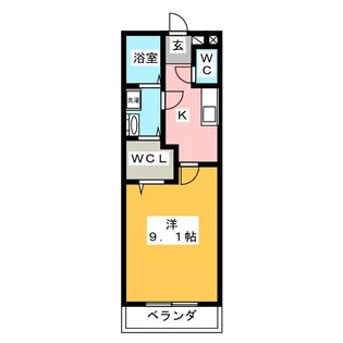 ウィンII【2階】の間取り