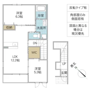 メルヴェーユ【2階】の間取り