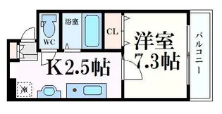 五条高倉Vivre2【7階】の間取り