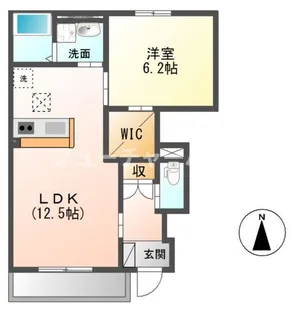 シンビー館II棟【1階】の間取り