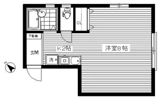 シーマ恵比寿【1階】の間取り