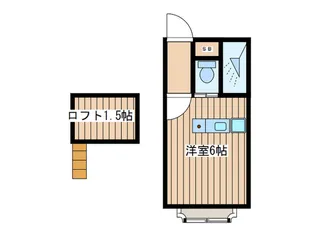 アクセス旭が丘【2階】の間取り