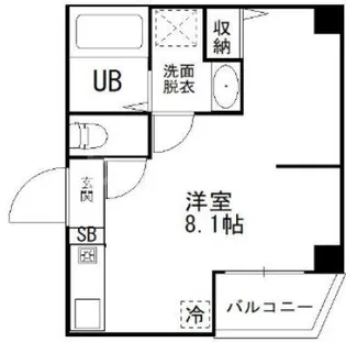 EPガーデン石原【1階】の間取り