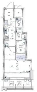 ライジングプレイス亀戸【5階】の間取り