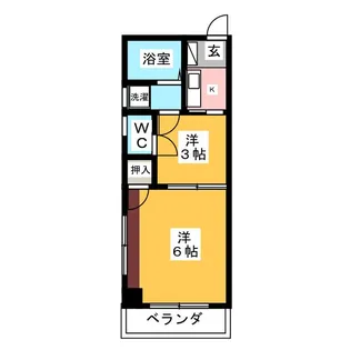 HICARI 壱番館【4階】の間取り