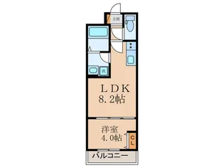 D porta casa【2階】の間取り