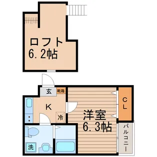 Bee House【1階】の間取り