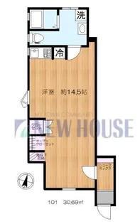 アビテ森野【1階】の間取り