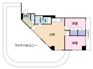 グレースアサクラ【4階】の間取り