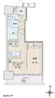 エスティメゾン錦糸町II【4階】の間取り