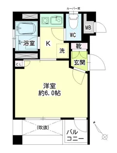 パレス新川崎【2階】の間取り