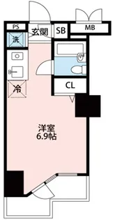 シテリオ渋谷・松濤【3階】の間取り