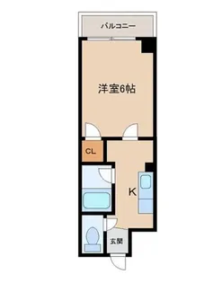 フォレストハイツ【1階】の間取り