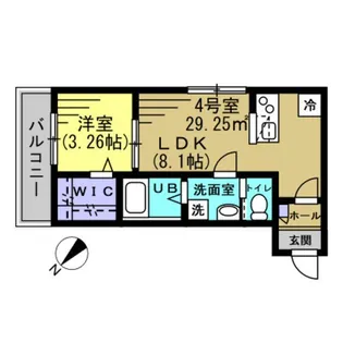 グランビュー稲毛海岸【3階】の間取り