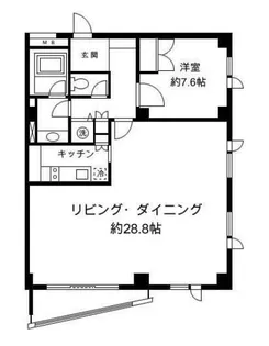 H&M南青山 イースト【2階】の間取り