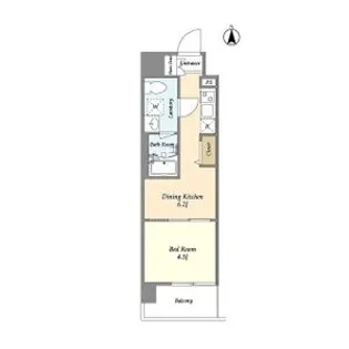 プライマル西大島駅前【2階】の間取り