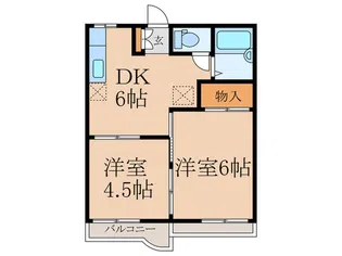 アビタシオン井荻【1階】の間取り