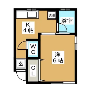 佐々木ハイツ【1階】の間取り