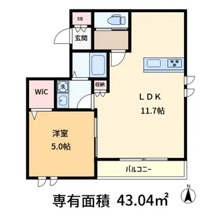 メゾン・ドゥ・ボヌール【3階】の間取り