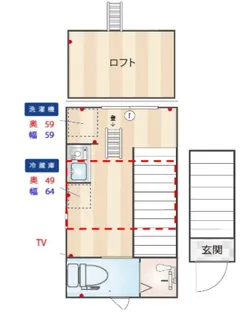 サークルハウス田園調布参番館【2階】の間取り