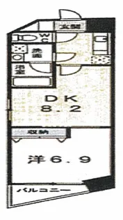 ベントーレ・三宿【3階】の間取り
