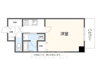 YKハイツ西明石2【6階】の間取り