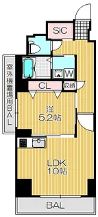 ルートワンレジデンス戸越【7階】の間取り