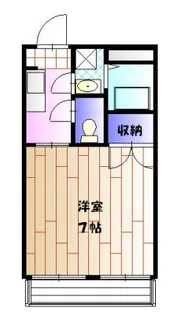大野ハイムB【2階】の間取り