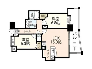 Le avante(ル アヴァンテ)【10階】の間取り