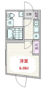 グランヴィル東蒲田【1階】の間取り