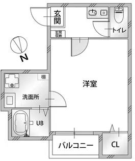 セイミ仲六郷【3階】の間取り