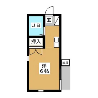 ロックヒル【1階】の間取り